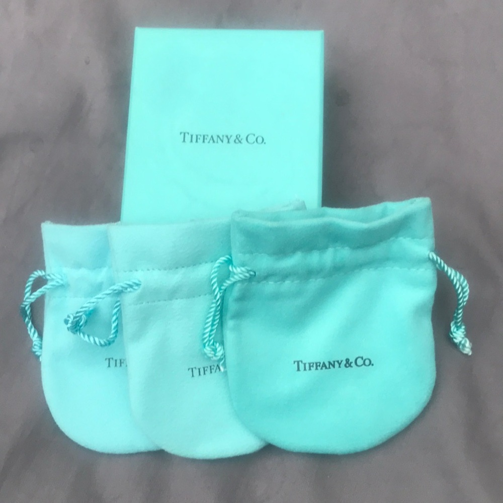 Tiffany & Co Gift Box and 3 Gift Bags